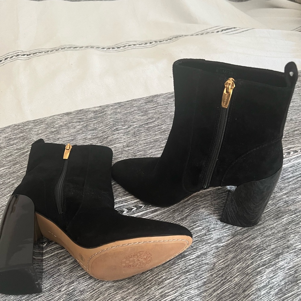 Vince Camuto black boots